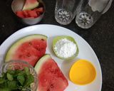 ওয়াটার মেলন মোহিত (Watermelon Mojito Recipe in Bengali) রেসিপি ধাপ - 2 ছবি
