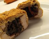 Foto del paso 6 de la receta: Cuadraditos de pollo relleno