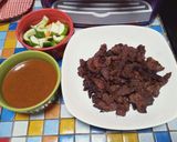 Foto langkah ke 3 dari resep Sate goreng simple (saori teriyaki).