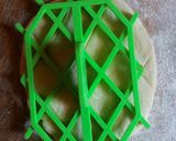 A picture of step 3 of Quilt doughnut.