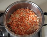 A picture of step 11 of Minestra with Triddhi and Black-Eyed Peas.
