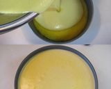 A picture of step 9 of Mango and Coconut No Bake Cheesecake.