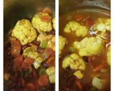 A picture of step 4 of Morrocan Stew.