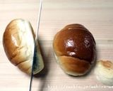 A picture of step 2 of Totoro Rolls for Character Bento.