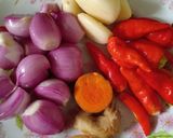 Foto langkah ke 2 dari resep Kelo Kuning ikan Patin dan Sayur labu Siam.