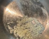 A picture of step 1 of Miso mushroom oats.