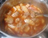 A picture of step 4 of My quick Sweet & Sour Pork 😊.