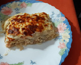 Foto del paso 9 de la receta: Lasaña de champiñones y langostinos