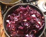 Red cabbage soup - Unicorn soup