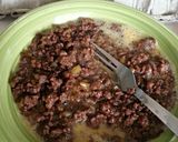 A picture of step 4 of Eggplant Pork Torta (Tortang Talong with Giniling).