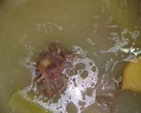 A picture of step 6 of Korean Soup That's Good for Your Skin: Oxtail Gomtang Gukbap.