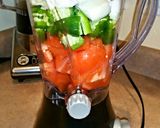 A picture of step 1 of Mike's Authentic Mexican Salsa.