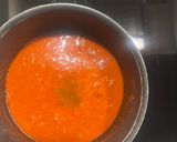 A picture of step 6 of Lasaniya Bhungla Batata🥔🌶️🧄🍅Kathiyawadi Garlicky Potato Curry Served with Piped fryums😋.