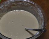 A picture of step 1 of Okonomiyaki - Kansai-style.