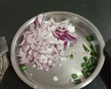 A picture of step 5 of Idli Upma.