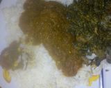 A picture of step 5 of Rice with Datun zogala.