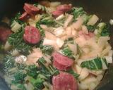 Smoked sausage with bok choy( Chinese cabbage) recipe step 4 photo