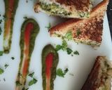 A picture of step 6 of Cheesy Spinach Sabzi Tava Sandwiches.