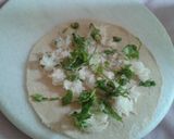 A picture of step 1 of Oats and radish patatha.