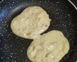 Foto del paso 4 de la receta Tortitas de calabacín con bacon