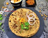 A picture of step 5 of Shalgam Ka Paratha.