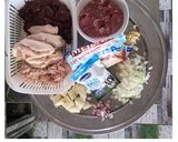 Hình bước làm 1 của món Pate Gan Heo