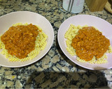 Foto del paso 4 de la receta: Espirales con salsa bolognesa