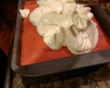 A picture of step 11 of Big Red Cake Texas Style.