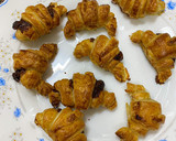 Foto del paso 4 de la receta: Croissants rellenos de chocolate airfryer