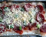 A picture of step 5 of BACON Pizza.