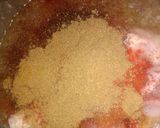 A picture of step 4 of Chicken curry.