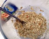 A picture of step 1 of Pork, Apple And Chestnut Stuffing.