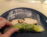 A picture of step 6 of Mandarin Chicken Spring Rolls.