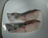 A picture of step 1 of Pan Fried Cod with Leek Sauce.