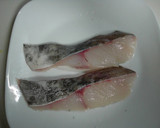 A picture of step 1 of Pan Fried Cod with Leek Sauce.