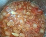 A picture of step 4 of Bengal currant murabba (karonda).