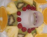 Foto langkah ke 2 dari resep Puding Buah Ulang Tahun Mudah dan Lezat!.