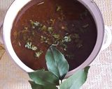 A picture of step 3 of Curry leaves gravy.