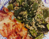 Foto del paso 5 de la receta: Pollo plancha con judías verdes y trigo sarraceno
