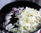 A picture of step 1 of Napa Cabbage With Orange Peel.
