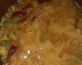 A picture of step 4 of Poori curry.