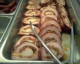 A picture of step 8 of Bacon Bomb.