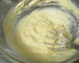 A picture of step 4 of No-bake Cheesecake with Fruit and a Hint of Rum.