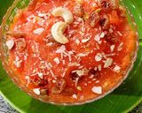 A picture of step 5 of Papaya Halwa.