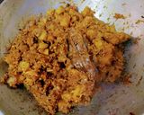 A picture of step 4 of Red Pumpkin/Kaddu Dry Curry.