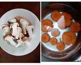 Hình bước làm 1 của món Mì ý sốt kem cheese