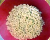 A picture of step 7 of taisen's macaroni salad.