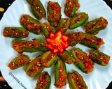 A picture of step 6 of Stuffed Ivy Gourd Sabji.