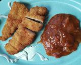 Foto langkah ke 5 dari resep Chicken Katsu Bolognese.