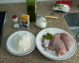 Foto del paso 1 de la receta: Pollo con salsa de queso